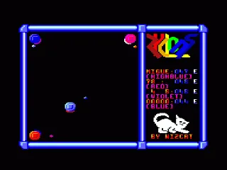 Zyclons — Amstrad CPC — скриншот