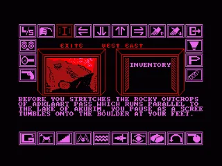 Shard of Inovar — Amstrad CPC — скриншот