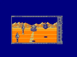 Space Racer — Amstrad CPC — скриншот
