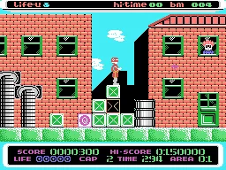 Gangcheol RoboCop (Korea) (En) (Unl) — Sega Master System — скриншот