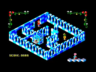 Zox 2099 — Amstrad CPC — скриншот