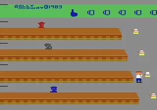 Tapper (USA) — Atari 2600 — скриншот