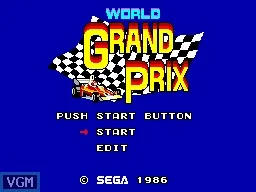 World Grand Prix (USA, Brazil) (En) — Sega Master System — скриншот