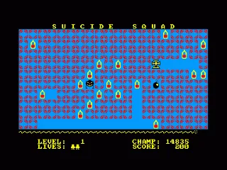 Suicide Squad — Amstrad CPC — скриншот