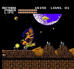 Godzilla - Monster of Monsters! (USA) — Денди/Nintendo — скриншот