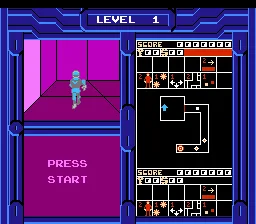 Xybots — Денди/Nintendo — скриншот