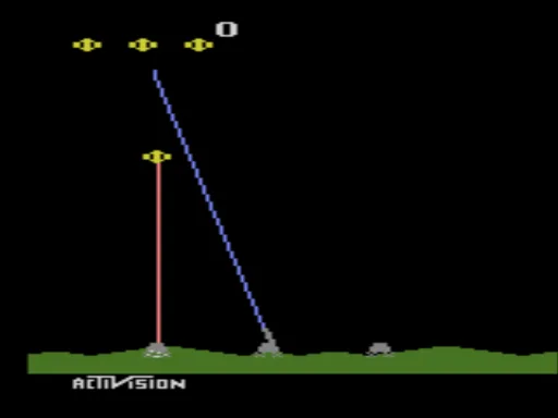 Laser Blast (USA) — Atari 2600 — скриншот