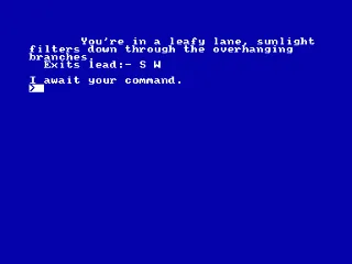 Roog — Amstrad CPC — скриншот