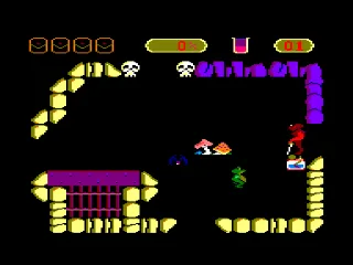 Toad Runner — Amstrad CPC — скриншот