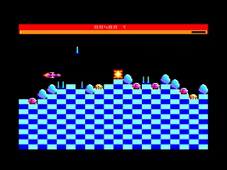 Star Avenger — Amstrad CPC — скриншот