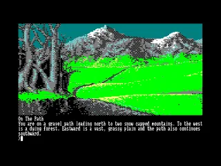Pawn, The — Amstrad CPC — скриншот