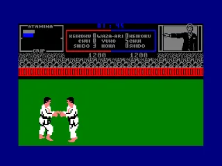Uchi Mata — Amstrad CPC — скриншот