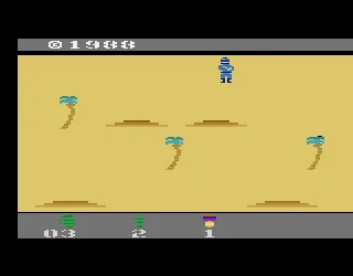 Commando (USA) — Atari 2600 — скриншот