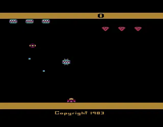 Spider Fighter (USA) — Atari 2600 — скриншот
