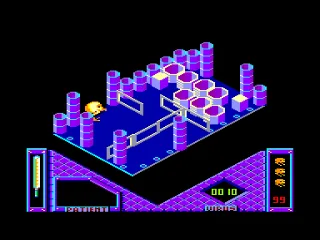 Bactron — Amstrad CPC — скриншот