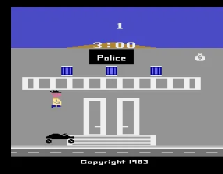 Private Eye (USA) — Atari 2600 — скриншот