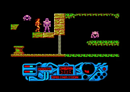 Armure Sacree d'Antiriad, L' — Amstrad CPC — скриншот