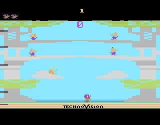 Nuts (USA) — Atari 2600 — скриншот