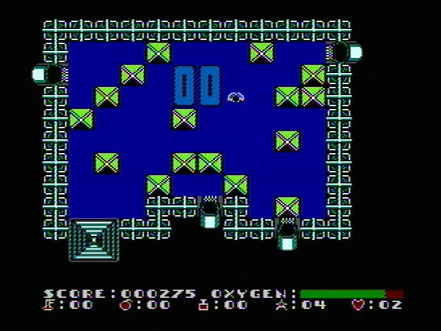 Dash Galaxy in the Alien Asylum (USA) — Денди/Nintendo — скриншот