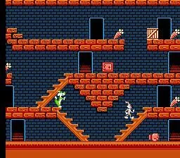 Bugs Bunny Crazy Castle, The (USA) — Денди/Nintendo — скриншот