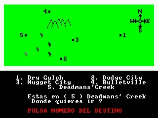 Banda Salvaje, La — Amstrad CPC — скриншот