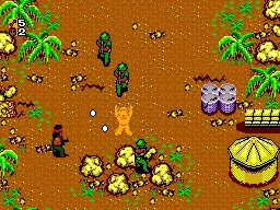Rambo - First Blood Part II (USA) — Sega Master System — скриншот