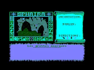 Sphaira — Amstrad CPC — скриншот