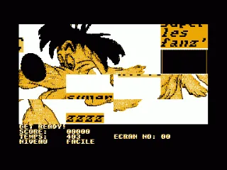 Poussy — Amstrad CPC — скриншот
