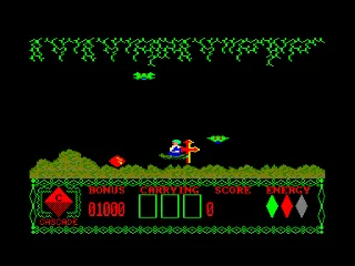 Questor — Amstrad CPC — скриншот
