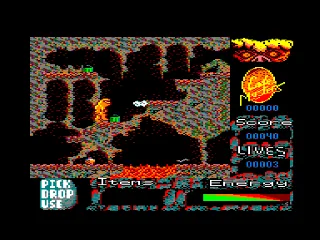 Bigfoot — Amstrad CPC — скриншот