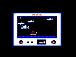 Pirate — Amstrad CPC — скриншот