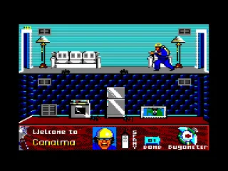 Arachnophobia — Amstrad CPC — скриншот