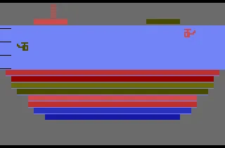 Canyon Bomber (USA) — Atari 2600 — скриншот