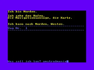 Tiefe, Die — Amstrad CPC — скриншот