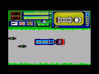 Asphalt — Amstrad CPC — скриншот