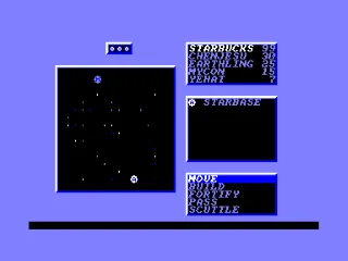 Star Control — Amstrad CPC — скриншот