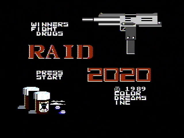 Raid 2020 (USA) (Unl) — Денди/Nintendo — скриншот