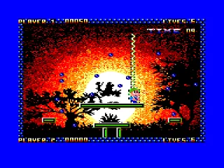 Zap 't' Balls — Amstrad CPC — скриншот