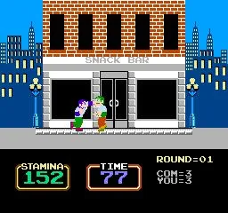 Urban Champion (World) — Денди/Nintendo — скриншот