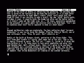 Spellbreaker — Amstrad CPC — скриншот