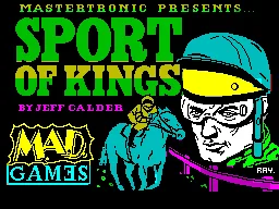 Sport of Kings — ZX Spectrum — скриншот
