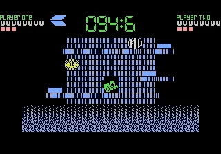 Tower Toppler (USA) — Atari 7800 — скриншот
