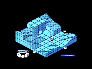Bobby Bearing — Amstrad CPC — скриншот