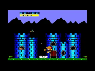 Ramparts — Amstrad CPC — скриншот