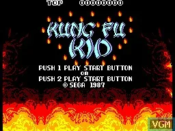 Kung Fu Kid (USA, Europe, Brazil) (En) — Sega Master System — скриншот