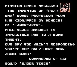 Clash at Demonhead (USA) — Денди/Nintendo — скриншот