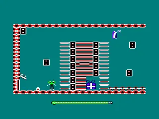 Thing on a Spring — Amstrad CPC — скриншот