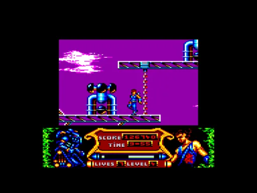 Strider II — Amstrad CPC — скриншот
