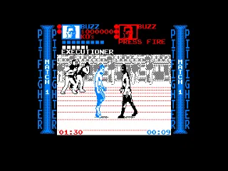 Pit-Fighter — Amstrad CPC — скриншот