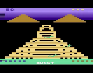 Quest for Quintana Roo (USA) — Atari 2600 — скриншот